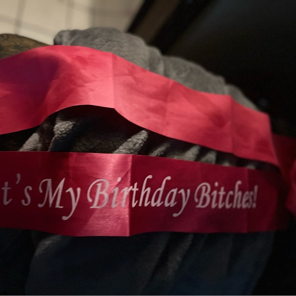 Birthday Sash-Used - Picture 2 of 3